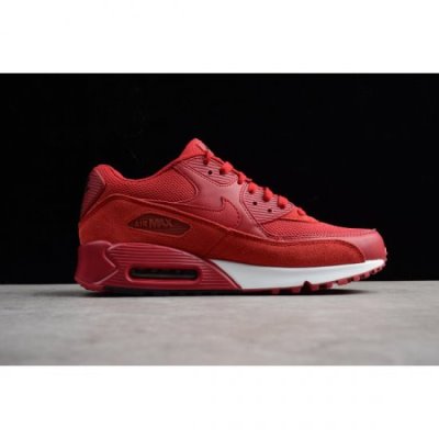 Nike Erkek Air Max 90 Essential Gym Kırmızı / Siyah Koşu Ayakkabısı Türkiye - D43PLL5B